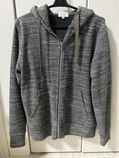 MEN'S BIGI TOKYO ジップアップパーカー グレー Mのサムネイル