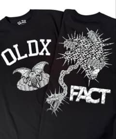 FACT OLDX コラボ Tシャツ XL - メルカリ