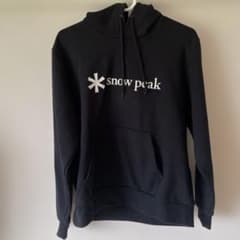 snow peak プルオーバーパーカー ブラックのサムネイル