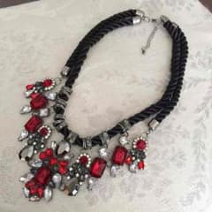 ハロウィン☆アクリルビジューネックレスのサムネイル