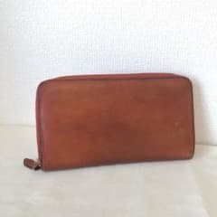 イタリア Mb pellami社製 BOGOTA牛革 長財布 茶色のサムネイル