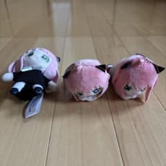 SPY×FAMILY アーニャ ぬいぐるみ マスコット 3点セットのサムネイル