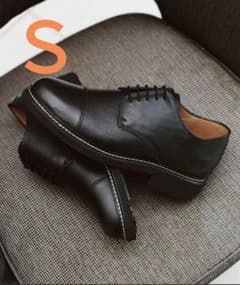 WYM GENUINE LEATHER PLAIN DERBY SHOES Sのサムネイル