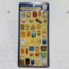 ボンボンドロップシール コンビニフード ぷっくりシール クーリアのサムネイル
