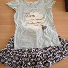 上下セット Tシャツスカート☆120㎝のサムネイル