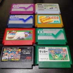 ファミコンソフト 8本セット まとめ売り - メルカリ