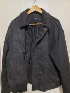 H&M メンズ ジャケット ダークグレー Lのサムネイル