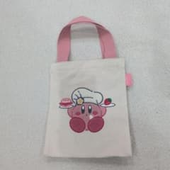 커비 딸기 버거 스퀘어 토트 백 캡틴 스위트 버거