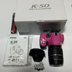 PENTAX K-50 ピンク デジタル一眼レフカメラ - メルカリ