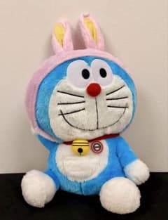 ドラえもん 映画 ウサギ耳 2019年 ジャンボ ぬいぐるみ フード付