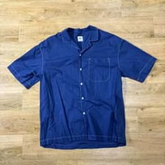 ZARA 半袖シャツ青のサムネイル