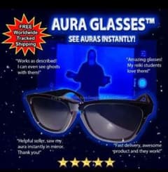絶版　AURA GLASSES　オーラグラス オーラが見える　スピリチュアル 絶版】オーラグラス - メルカリ
