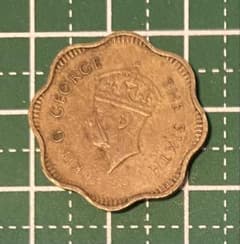 1951年に発行されたセイロン（現スリランカ）の10セント硬貨 - メルカリ