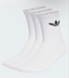 adidas ホワイト ソックス 2点のサムネイル
