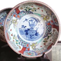 伊万里 錦絵鉢 2つセット 鳳凰 花 レトロ アンティーク 手描き 金彩 伊万里 錦絵鉢 2つセット 鳳凰 花 レトロ アンティーク 金彩 冬 正月