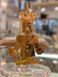 ポメラート 希少品 吊るし飾り 棒付き 黄金 キング 真鍮製 ポメラート 希少品 吊るし飾り 棒付き 黄金 キング 真鍮製 - メルカリ