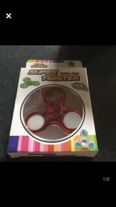 光るハンドスピナーのサムネイル