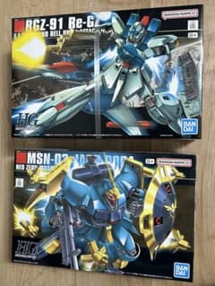 HG ヤクト・ドーガ(ギュネイ専用機) HG リガズィ 逆襲のシャア　2種セット HG ヤクト・ドーガ(ギュネイ専用機)HG リガズィ 逆襲のシャア 2種