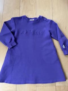 minimal ワンピース パープル 100cm