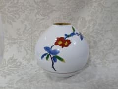 美品】香蘭社 椿 木瓜の花 ボケ柄 花瓶 金彩 - メルカリ