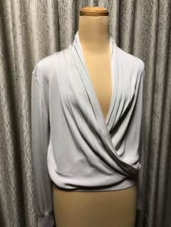 INDIVI トップス カシュクール ライトグレーのサムネイル