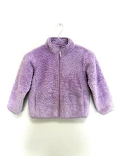 UNIQLO フリースジャケット 110 パープルのサムネイル