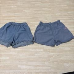 ミキハウス デニム　ショートパンツ　100のサムネイル