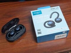 Soundcore Sport X10 ワイヤレスイヤホン ブラックのサムネイル