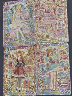 アイカツ カード 4枚セット ER フルコーデ コンプリート アイカツアンコールのサムネイル
