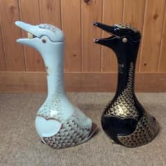 置物 XO Chabot 置物 XO Chabot Chabot X.O. Armagnac シャボー 鳥 陶器 空瓶