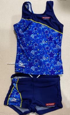 コナミ　習い事　セパレート水着　120のサムネイル