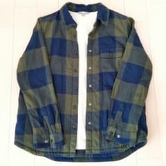 UNIQLO　ユニクロ　裏ボアネルシャツ　Ｌサイズのサムネイル