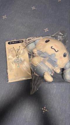 ゆ*ず様 サンリオ シナモロール 一番くじ　ぬいぐるみ リボンチャーム セットのサムネイル