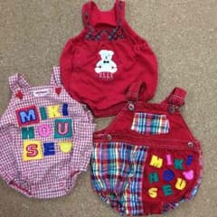 ロンパース3枚セット 70から80のサムネイル
