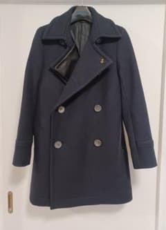 ORI　The Reracs メルトンPコート 36 ダークネイビー ORI様専用 The Reracs メルトンPコート 36 ダークネイビー - メルカリ