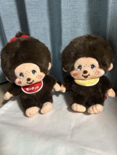 超メルカリ市限定価格‼️ レトロ　モンチッチ　スタンダードLサイズ　ぬいぐるみ レトロモンチッチ ぬいぐるみL 全2種コンプリートセット - メルカリ