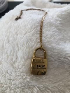 LOVE刻印 ゴールドネックレス　センジュトラバルのサムネイル