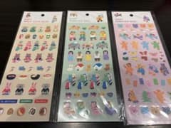 【タイムセール400円】韓国　シール　ステッカーのサムネイル