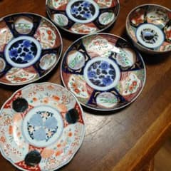 古伊万里 陶器皿 5枚セット - メルカリ