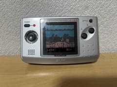 ネオジオポケットカラー 本体 単三電池蓋無し 動作品 プラチナシルバー 