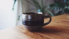 益子焼　コーヒーカップのサムネイル
