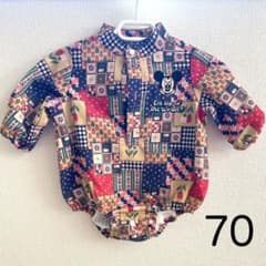 futafuta ミッキーマウス ロンパース 70のサムネイル