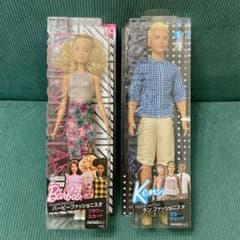 新品未開封 MATTELマテル ファッショニスタ バービー ケン ドールのサムネイル