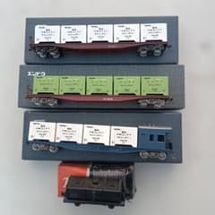 6052)HOゲージ 貨車4両 まとめて ENDO エンドウ コキ5500 他