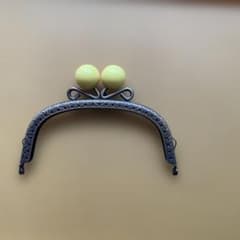 ハンドメイド用 がま口口金 12.5cm カラーボール付きのサムネイル