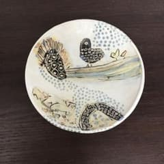 ミシャコシャさんの小鳥のお皿のサムネイル