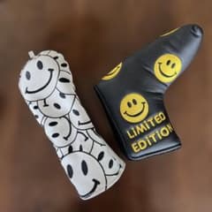 ゴルフヘッドカバー　スマイルセット　ユーティリティ&パターのサムネイル