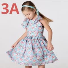 Jacadi ジャカディ 花柄ワンピース 3A 96cm 美品 - メルカリ