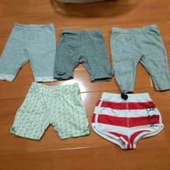 お値下げ！！ハーフパンツ ５枚セット♪のサムネイル