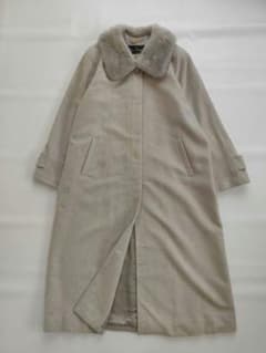 Liliane Burty カシミヤ セーブル ミンクファー ロングコート L Liliane Burty カシミヤ セーブル ミンクファー ロングコート L - メルカリ